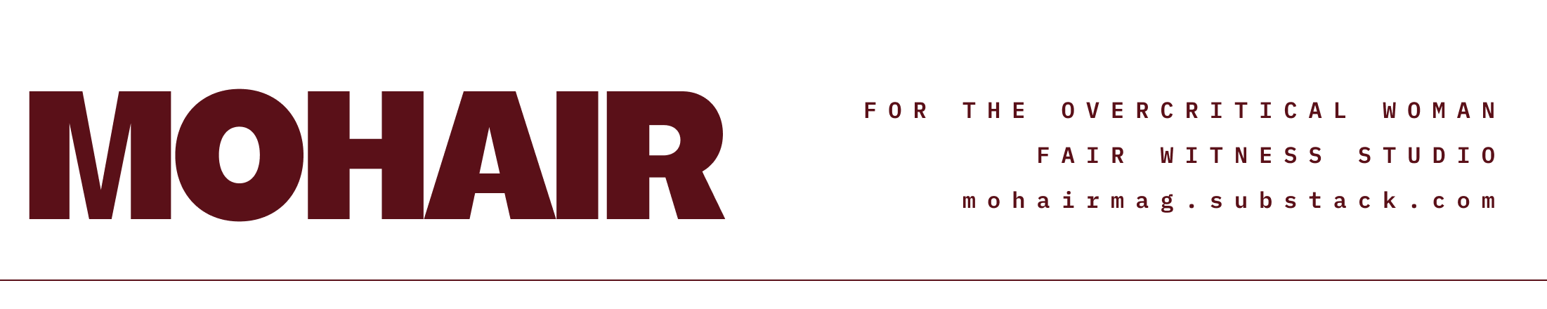 Email banner, crimson